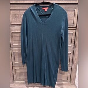 3/$25 Mix & Match - Joe Fresh Deep Teal V-Neck Top, XS